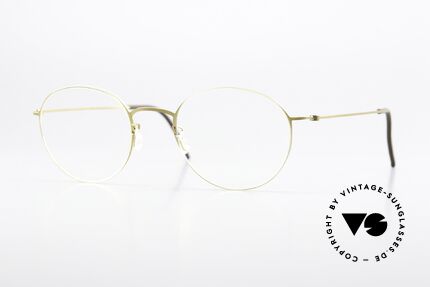 Lindberg 5504 Thintanium Herrenbrille Und Damenbrille, runde Lindberg Thintanium Brille, M. 5504, Gr. 49/22, Passend für Herren und Damen