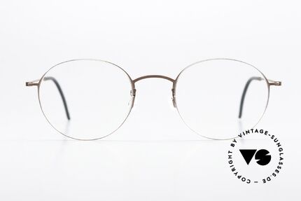 Lindberg 5504 Thintanium Dünne Titanium Pantobrille, der Name sagt schon alles: feines, dünnes TITANIUM, Passend für Herren und Damen