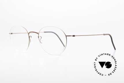 Lindberg 5504 Thintanium Dünne Titanium Pantobrille, sehr leicht und bequem & dennoch robust und flexibel, Passend für Herren und Damen