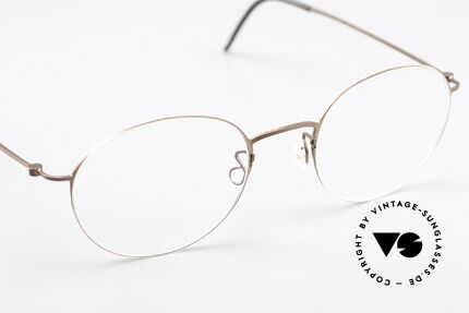 Lindberg 5504 Thintanium Dünne Titanium Pantobrille, ungetragenes Designerstück mit orig. Etui von Lindberg, Passend für Herren und Damen