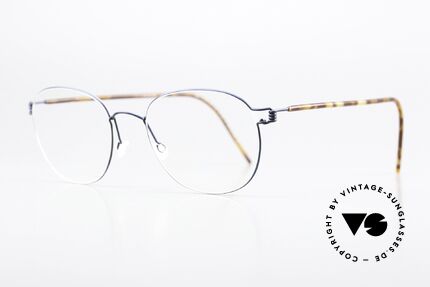 Lindberg Robin Air Titan Rim Eckige Pantobrille Titanium, wunderbare Damenbrille sowie Herrenbrille zugleich, Passend für Herren und Damen