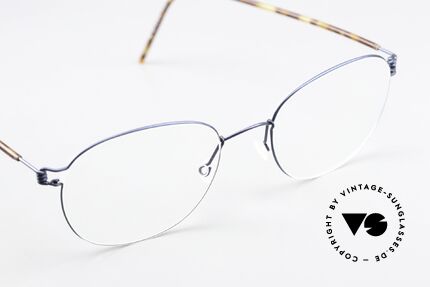 Lindberg Robin Air Titan Rim Eckige Pantobrille Titanium, ungetragene Designerbrille + Magnet-Etui von Lindberg, Passend für Herren und Damen