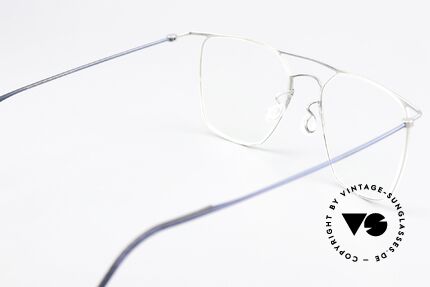 Lindberg 5502 Thintanium Markant Eckige Unisexbrille, die orig. DEMOgläser können beliebig getauscht werden, Passend für Herren und Damen