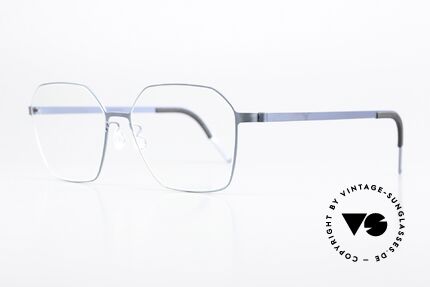 Lindberg 9624 Strip Titanium Damenbrille Titanium Petrol, federleicht und dennoch sehr stabil und sehr langlebig, Passend für Damen