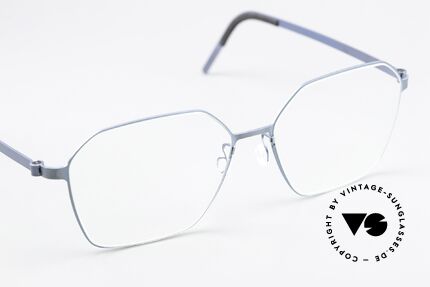 Lindberg 9624 Strip Titanium Damenbrille Titanium Petrol, ungetragenes Designerstück + orig. Lindberg Hartetui, Passend für Damen