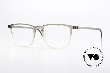 Lindberg 1260 Acetanium Designerbrille Eckig Unisex, eckige Lindberg Brille der Acetanium-Serie von 2018, Passend für Herren und Damen