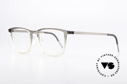 Lindberg 1260 52 Acetanium Designerbrille Eckig Unisex, grandiose Fassung aus Acetat & Titanium Kombination, Passend für Herren und Damen