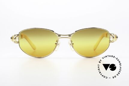 Jean Paul Gaultier 56-6105 Designer Sonnenbrille 1997, Spitzen-Qualität wie aus einem Guss (made in Japan), Passend für Herren und Damen