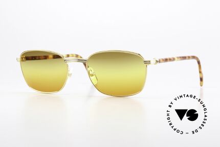 Cartier Aube - L Rare Grosse 56mm Größe, edle Cartier Designerbrille aus den 90ern, Gr. 56°21, Passend für Herren