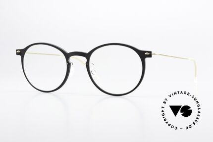 Lindberg 6541 NOW Mattschwarz Und Mattgold, Panto Lindberg Brille aus der NOW bzw. N.O.W. Serie, Passend für Herren und Damen Lindberg 6541 NOW Mattschwarz Und Mattgold, Panto Lindberg Brille aus der NOW bzw. N.O.W. Serie, Passend für Herren und Damen