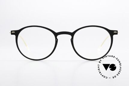 Lindberg 6541 NOW Mattschwarz Und Mattgold, Modell 6541, Größe 46/21mm in zeitloser Kolorierung, Passend für Herren und Damen Lindberg 6541 NOW Mattschwarz Und Mattgold, Modell 6541, Größe 46/21mm in zeitloser Kolorierung, Passend für Herren und Damen