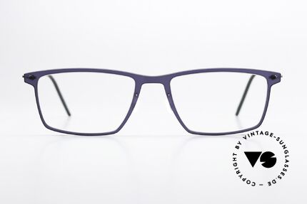 Lindberg 6544 NOW Dunkelviolett Und Grau, Modell 6544 in Größe 53/18mm für Damen und Herren, Passend für Herren und Damen
