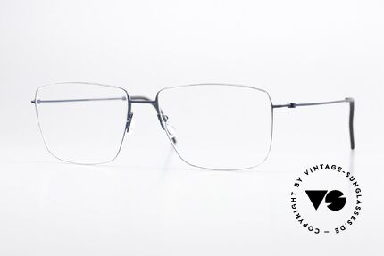 Lindberg 5508 Thintanium Markant Eckige Brille Unisex, eckige Lindberg 5508 Thintanium Brille, Größe 56/16, Passend für Herren und Damen