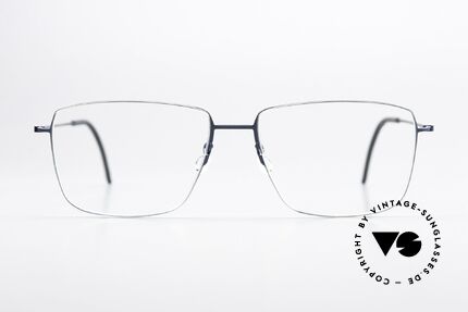 Lindberg 5508 Thintanium Markant Eckige Brille Unisex, der Name sagt schon alles: feines, dünnes TITANIUM, Passend für Herren und Damen