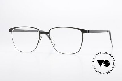 Lindberg 9612 Strip Titanium Leichte Designerbrille Unisex, interessante Lindberg Strip Titanium Fassung; Unisex, Passend für Herren und Damen