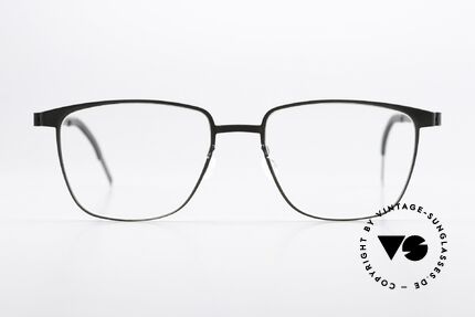 Lindberg 9612 Strip Titanium Leichte Designerbrille Unisex, Modell 9612, in Größe 49/17, Bügel 145, in Color U9, Passend für Herren und Damen