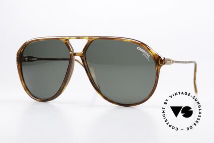 Carrera 5425 35 Jahre Alte Vintage Brille, vintage Sonnenbrille der Carrera Kollektion 1989/1990, Passend für Herren