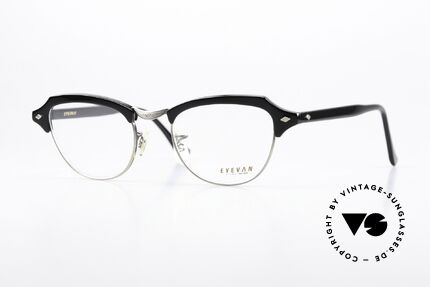 Eyevan E-90 Eyevan By Oliver Peoples, vintage EYEVAN Designer-Brille der frühen 1990er, Passend für Herren und Damen