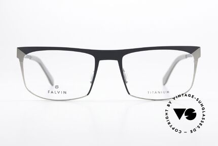 Falvin Helios Insider Brille Aus Titanium, kühles Design kombiniert mit japanischer Qualität, Passend für Herren und Damen