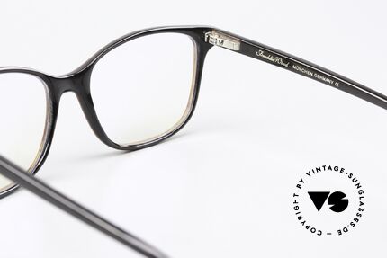 Freddie Wood CL1 Elegante Büffelhorn Brille, die Fassung ist beliebig verglasbar (gleitsichtfähig), Passend für Damen