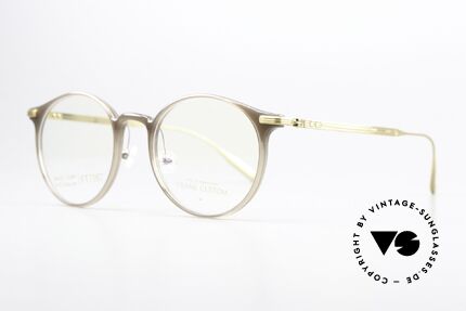 Frank Custom FT7187 Panto Brillenfassung Titan, klassischer Brillenstil mit intelligenter Ästhetik, Passend für Herren und Damen