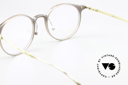 Frank Custom FT7187 Panto Brillenfassung Titan, Größe: medium, Passend für Herren und Damen