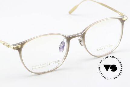 Frank Custom FT7188 Insiderbrille Made In Korea, ein ungetragenes Modell aus der 2018 Kollektion, Passend für Herren und Damen