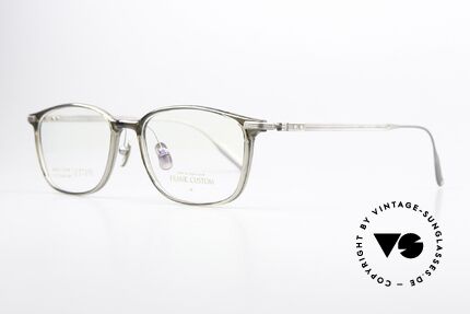 Frank Custom FT7191 Unisex Brillenfassung Titan, klassischer Brillenstil mit intelligenter Ästhetik, Passend für Herren und Damen