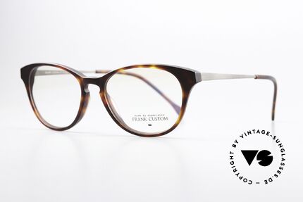 Frank Custom FA6111 Koreanische Insiderbrille, klassischer Brillenstil mit intelligenter Ästhetik, Passend für Damen