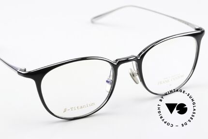 Frank Custom FT7132 Leichte Brillenfassung Unisex, Bügel aus ß-Titanium für höchsten Tragekomfort, Passend für Herren und Damen