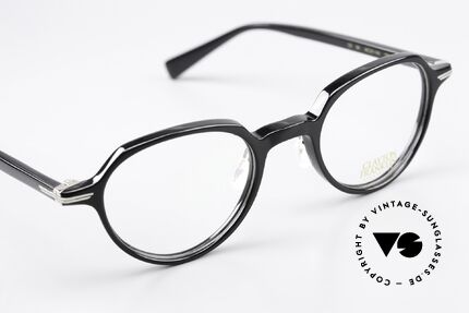 Clayton Franklin 759 Schwarze Brille Aus Japan, Design Ästhetik mit japanischer Handwerkskunst, Passend für Herren und Damen