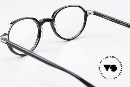 Clayton Franklin 759 Schwarze Brille Aus Japan, ein ungetragenes Modell aus der 2017 Kollektion, Passend für Herren und Damen