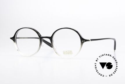 Clayton Franklin 735 Runde Brille Made In Japan Details
