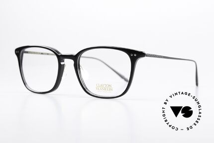 Clayton Franklin 764 Eckige Brille Made In Japan, Benjamin Franklin (Gründervater United States), Passend für Herren und Damen