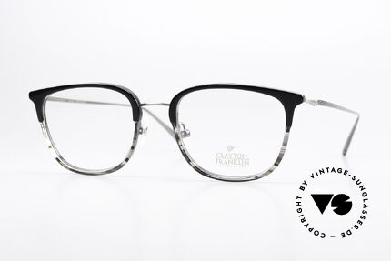 Clayton Franklin 615 Designerbrille Made In Japan Details