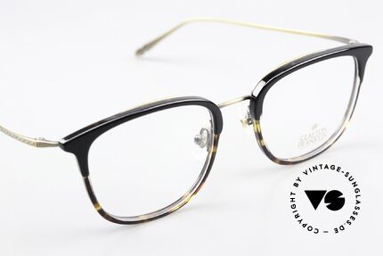 Clayton Franklin 615 Titan Brille Schwarz Havanna, ein ungetragenes Modell aus der 2017 Kollektion, Passend für Herren und Damen