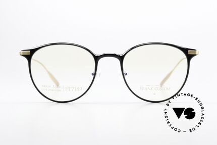 Frank Custom FT7189 Frauen Panto Brillenfassung, die koreanische Brillenmarke in TOP-Qualität!, Passend für Damen