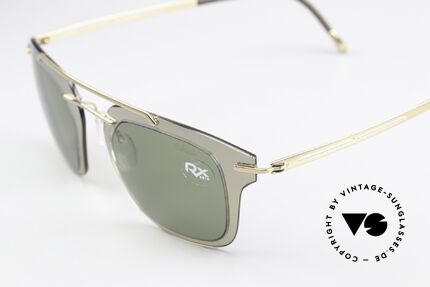 Silhouette 8690 Titanium Plastik Kombination, Titanium-Rahmen mit Kunststoff-Glasfassungen, Passend für Herren und Damen