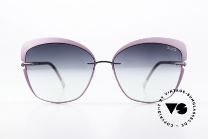 Silhouette 8166 Verspiegelte Sonnengläser, Accent Shades Serie; leicht verspiegelte Gläser, Passend für Damen