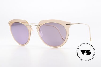 Silhouette 9909 Minimalistische Sonnenbrille, basiert auf dem der legendären Titan Minimal Art, Passend für Damen