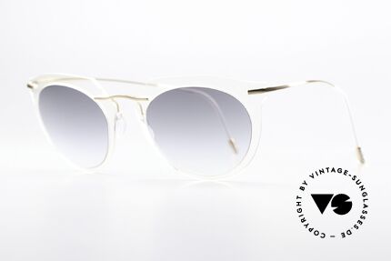 Silhouette 9909 Kristallklare Sonnenbrille, basiert auf dem der legendären Titan Minimal Art, Passend für Damen