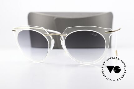 Silhouette 9909 Kristallklare Sonnenbrille, Größe: medium, Passend für Damen