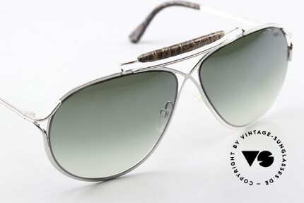 Tom Ford TF302 Alexander Krokodilleder aus Bolivien, für Luxus-Liebhaber, die das Besondere schätzen, Passend für Herren