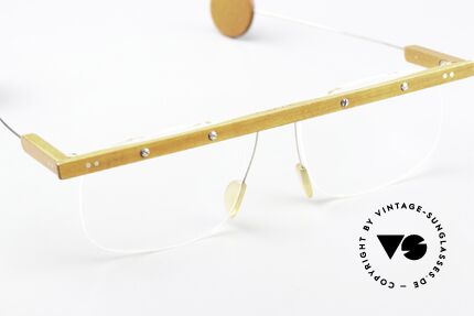 P. Klenk Bauhaus Vintage Brille Bauhaus Stil, echtes UNIKAT: heutzutage gar nicht mehr zu bekommen, Passend für Herren