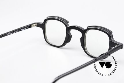 Theo Belgium Peche Eckige Designerbrille 90er, sozusagen: eine Designer-Brille mit Symbol-Charakter, Passend für Herren und Damen