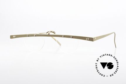 Theo Belgium Tita IV 9 Außergewöhnliche 90er Brille Details