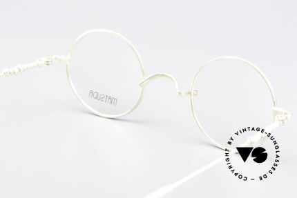 Matsuda 2869 Runde 90er Vintage Brille, KEINE Retromode, sondern ein 30 Jahre altes ORIGINAL!, Passend für Herren und Damen