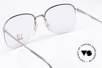 Dunhill 6020 Ruthenierte Luxus Fassung, KEIN RETRO, sondern ein kostbares altes ORIGINAL, Passend für Herren