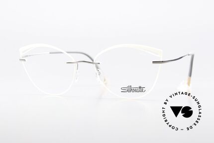 Silhouette 5518 Pink Oder Lachs Koloriert, Silhouette 5518 FU 7010 Brille, Größe 54-17, 145, Passend für Damen