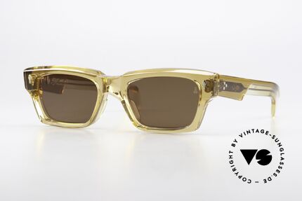 Jacques Marie Ashcroft Massive Azetat Sonnenbrille Details